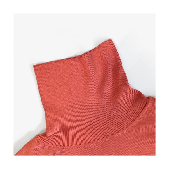 Carlisle Silk Blend Turtleneck - Picture 3 of 5